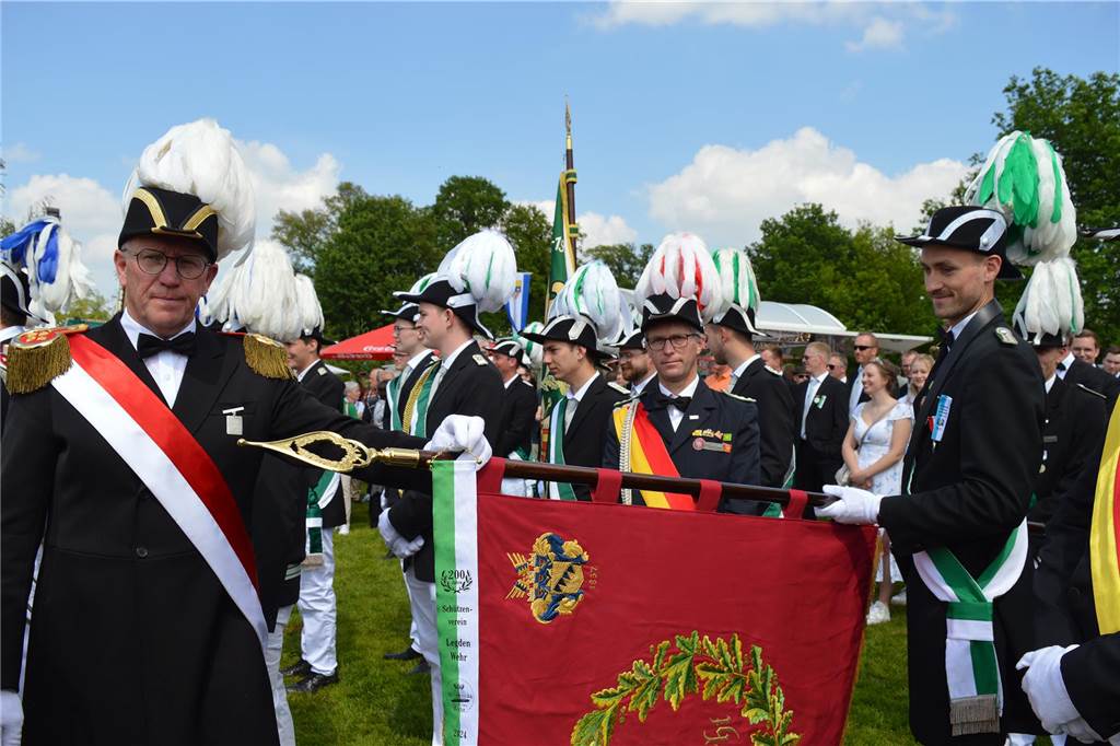 Sternmarsch Jubiläumsschützenfest Wehr