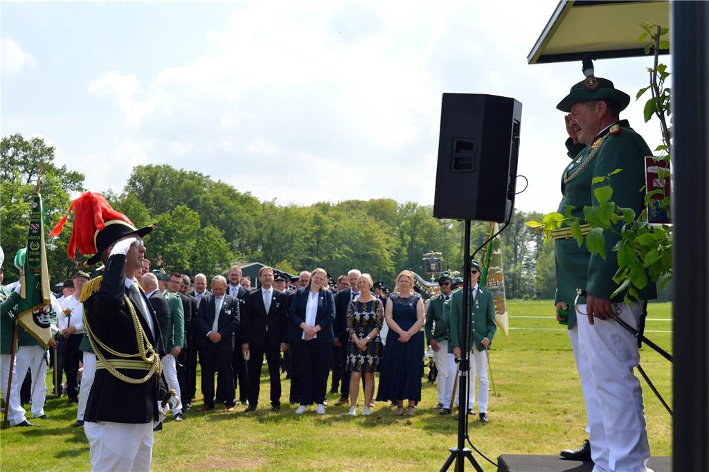 Sternmarsch Jubiläumsschützenfest Wehr
