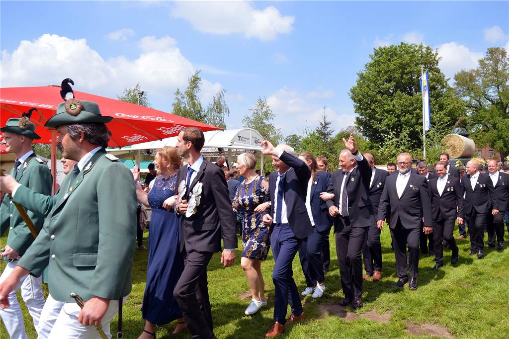 Sternmarsch Jubiläumsschützenfest Wehr
