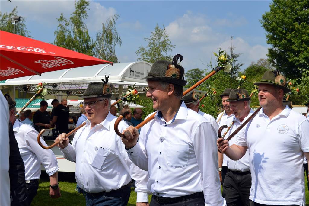 Sternmarsch Jubiläumsschützenfest Wehr