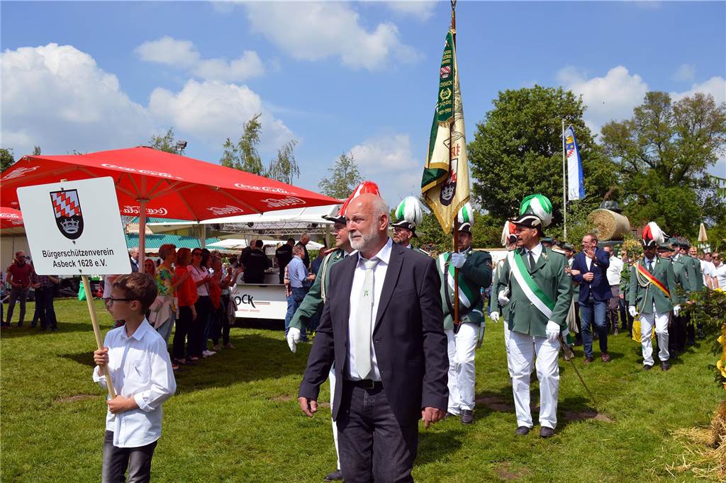 Sternmarsch Jubiläumsschützenfest Wehr