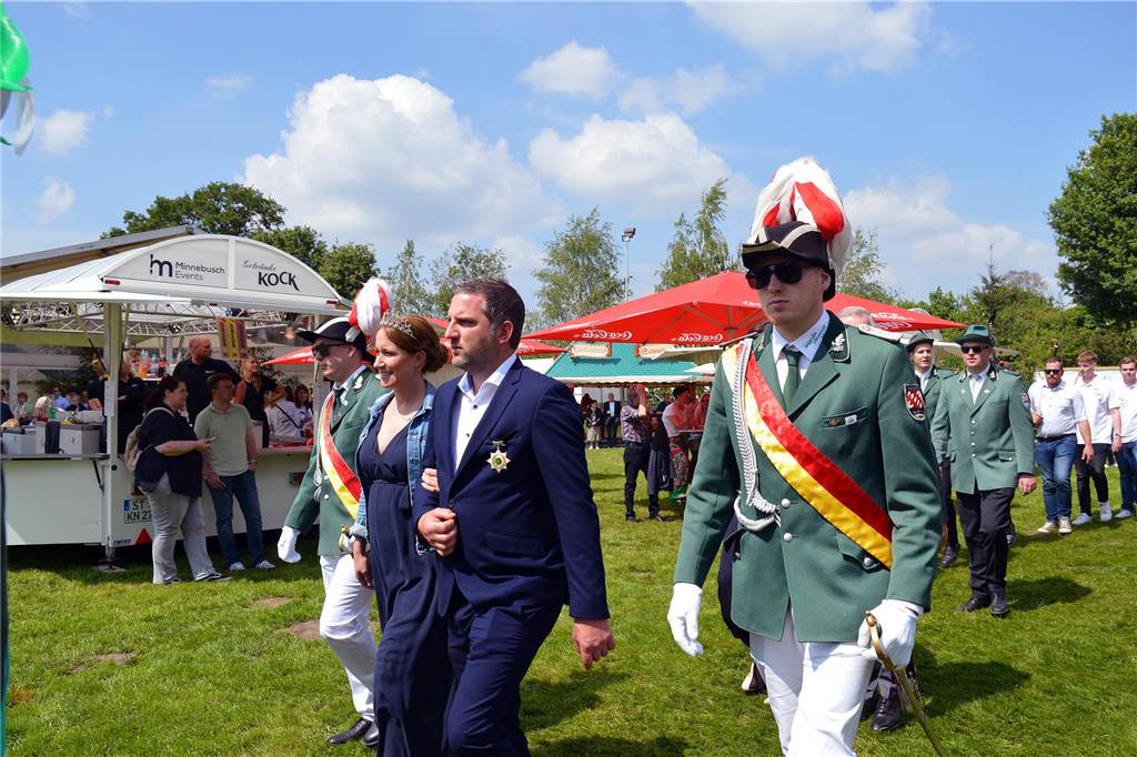 Sternmarsch Jubiläumsschützenfest Wehr