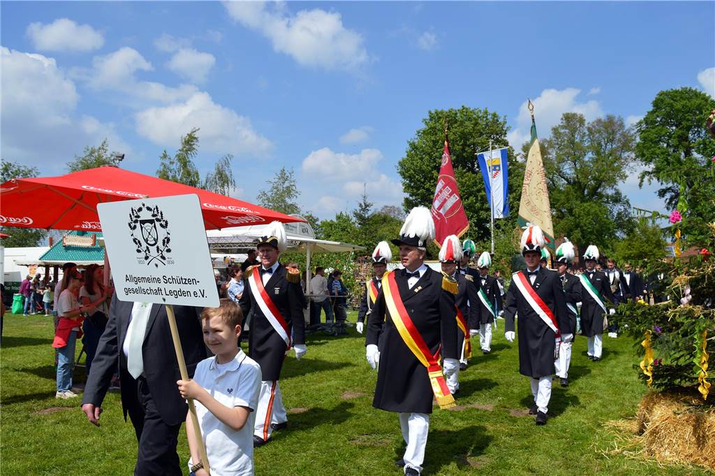 Sternmarsch Jubiläumsschützenfest Wehr