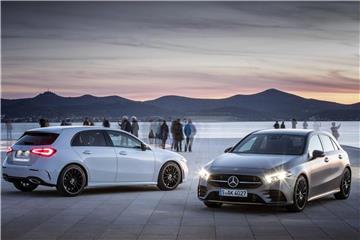 Alles neu macht der Mai: zumindest die A-Klasse, die Mercedes dann in vierter Generation zu den Händlern bringt. Foto: Daimler AG