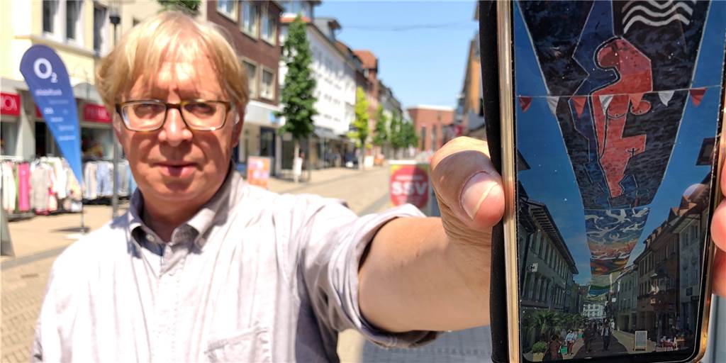 Hitze in der Altstadt: „4.000 Bürger sind gesundheitlich gefährdet“ Als "Backofen" empfindet Bernhard von Blanckenburg die Lippestraße in der Altstadt.