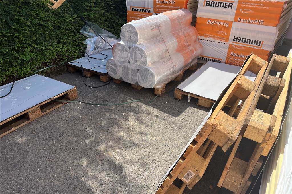Terhalle beklagt dreisten Diebstahl von Baustelle in Stadtlohn Tatort nach dem Diebstahl