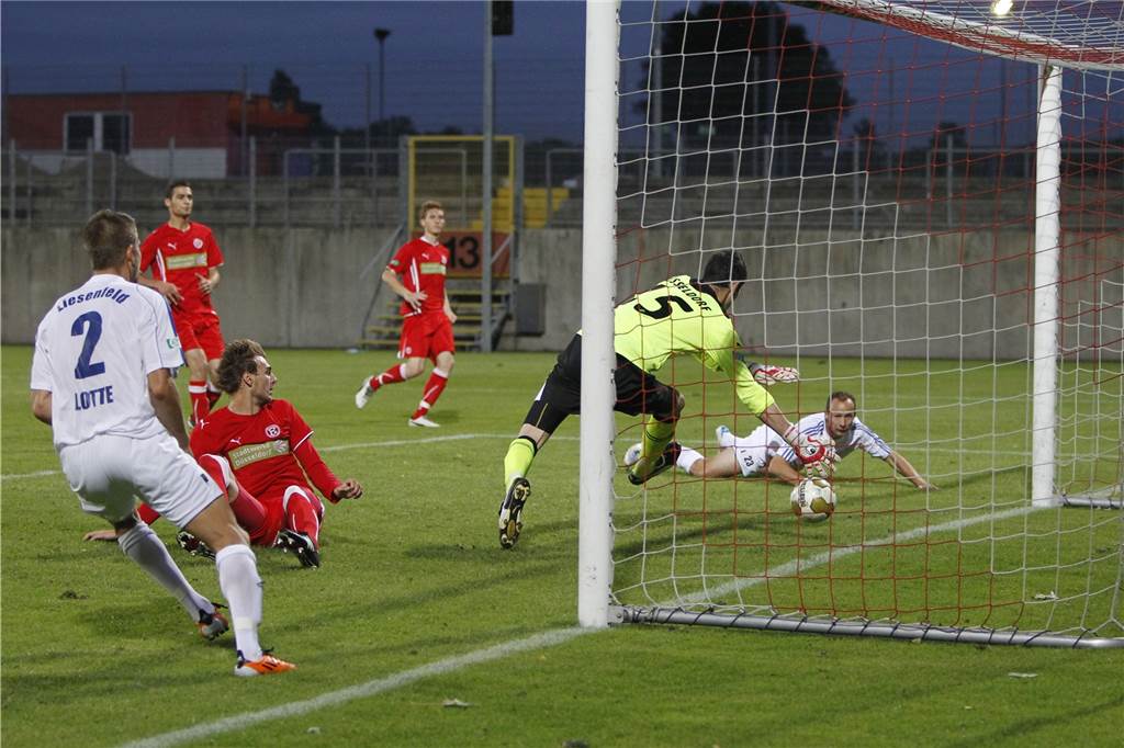 Als Torjäger ist Marcus Fischer (r.) bestens bekannt.