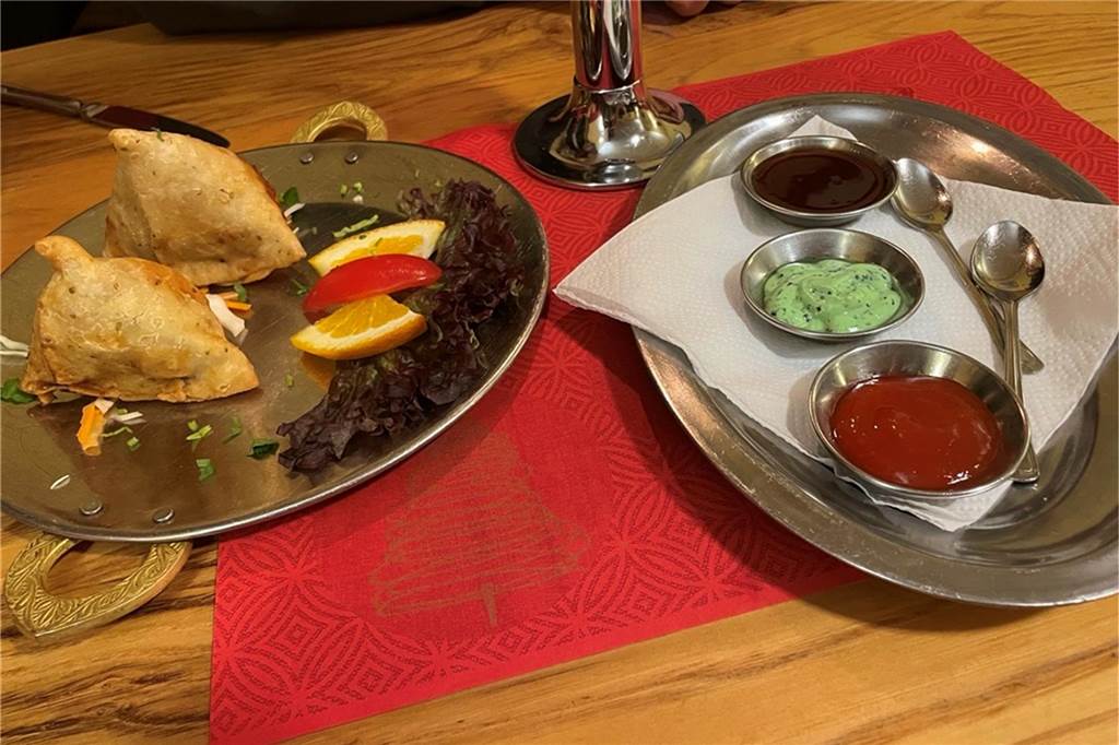 Restaurant-Check im Namaste: Indisches Essen in der Innenstadt Die Vorspeise im indischen Restaurant Namaste in Lünen.