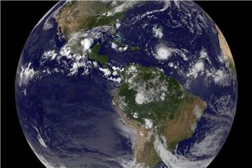 Als Wildnis werden Gebiete verstanden, die vom Menschen komplett oder so gut wie unberührt sind. Foto: NASA/NOAA GOES Project