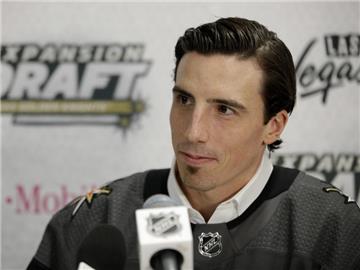 Als wohl bekanntesten Profi verpflichtete Las Vegas den kanadischen Torwart Marc-André Fleury von den Pittsburgh Penguins. Foto: John Locher