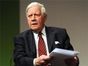 Alt-Bundeskanzler Helmut Schmidt. (Archivbild vom 21.05.2009)