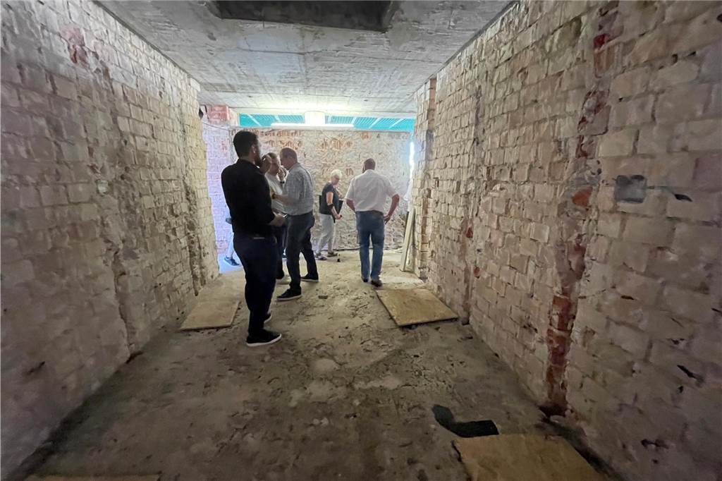 Am 25. Juni gewährte die Stadt einen Einblick in die Baustelle an der Von-Vincke-Straße.