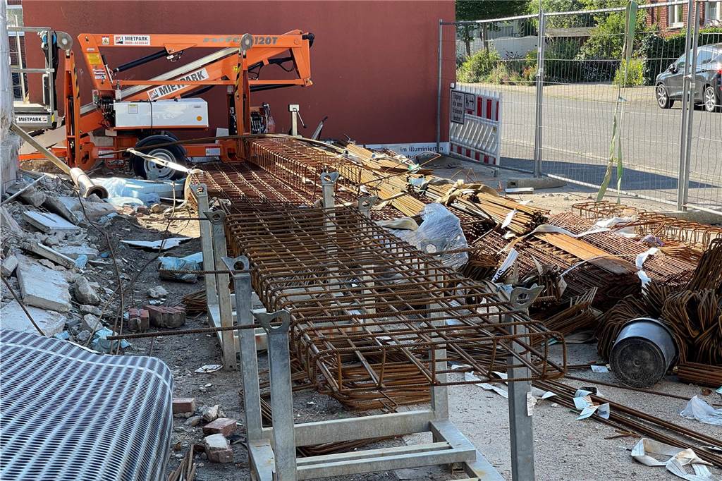 Am 25. Juni gewährte die Stadt einen Einblick in die Baustelle an der Von-Vincke-Straße.
