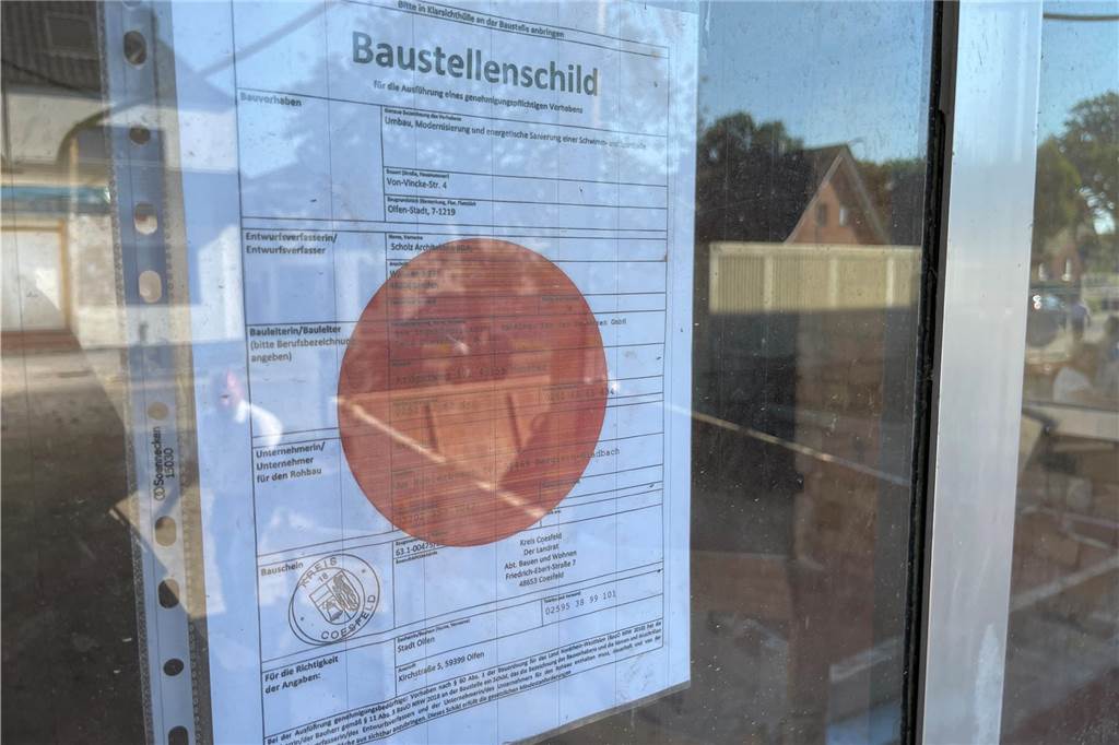 Am 25. Juni gewährte die Stadt einen Einblick in die Baustelle an der Von-Vincke-Straße.