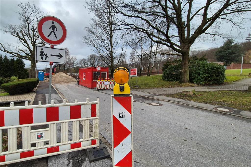 Bauarbeiten am Bergerhofweg
