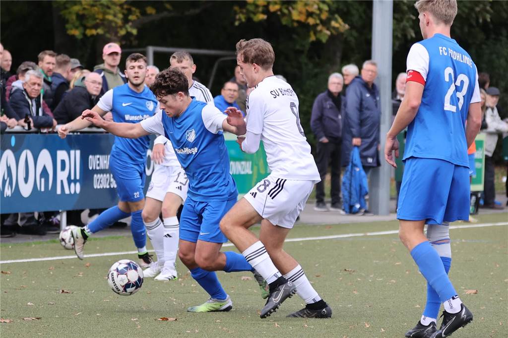 Am elften Spieltag der Bezirksliga kämpfte der FC Frohlinde als Schlusslicht beim TuS Bommern um wichtige Punkte und verlor mit 0:4 (0:3).