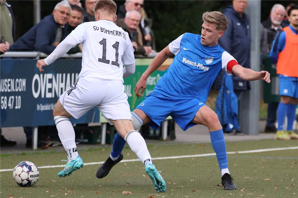 Am elften Spieltag der Bezirksliga kämpfte der FC Frohlinde als Schlusslicht beim TuS Bommern um wichtige Punkte und verlor mit 0:4 (0:3).