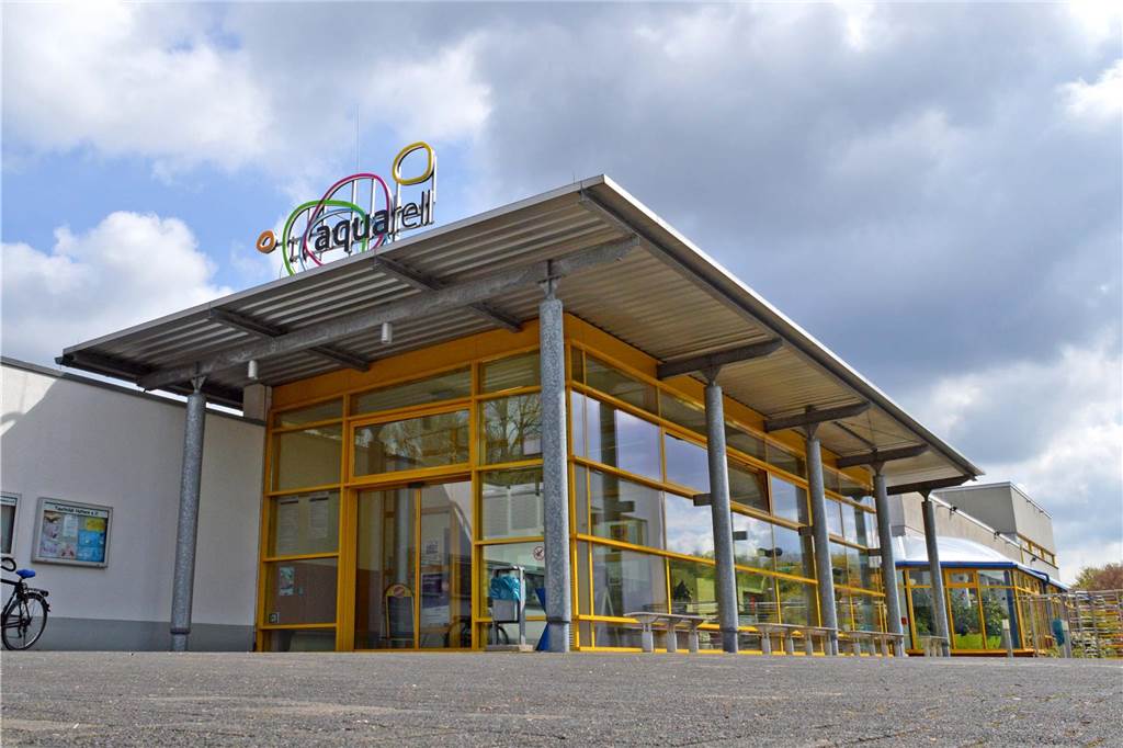 Neue Pläne für das Freizeitbad Aquarell nach Sauna-Aus Das Freizeitbad Aquarell in Haltern