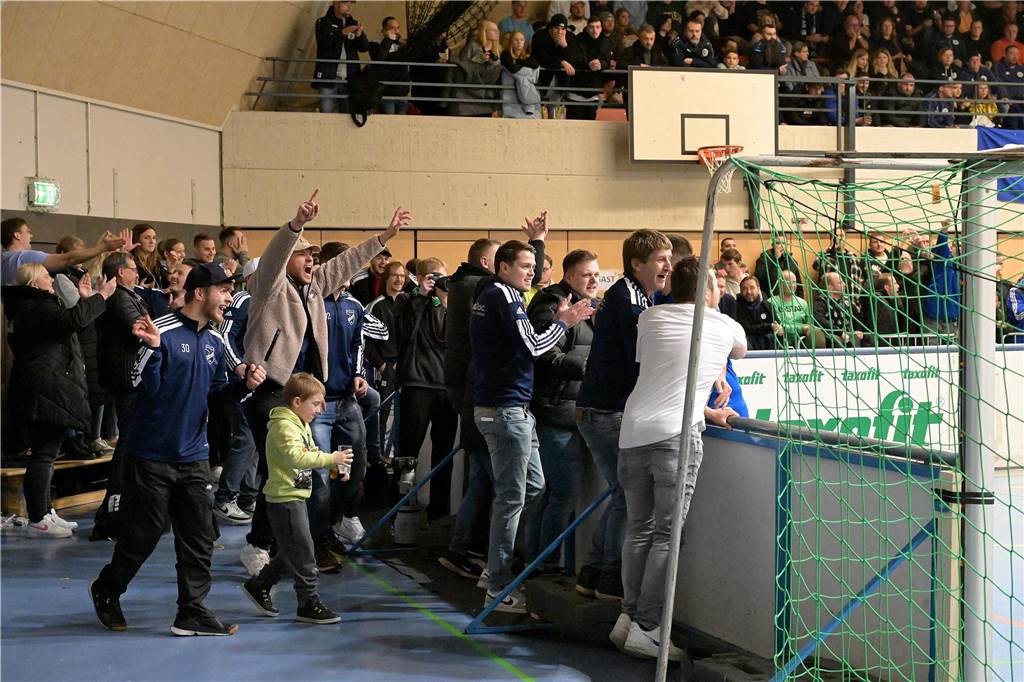 Am Finaltag der Lüner Hallenstadtmeisterschaft ging es zur Sache.