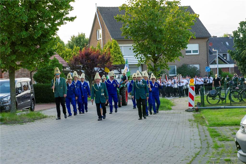 Am Freitagabend hat der Schützenball in Flaesheim stattgefunden.