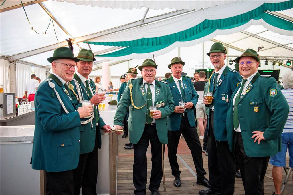 Am Freitagabend hat der Schützenball in Flaesheim stattgefunden.