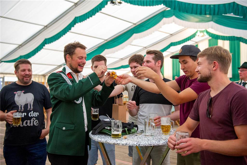 Am Freitagabend hat der Schützenball in Flaesheim stattgefunden.