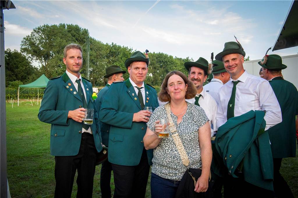 Am Freitagabend hat der Schützenball in Flaesheim stattgefunden.