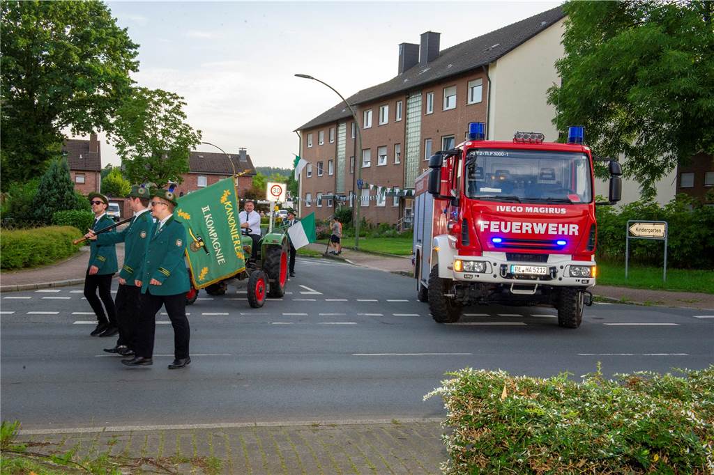 Am Freitagabend hat der Schützenball in Flaesheim stattgefunden.