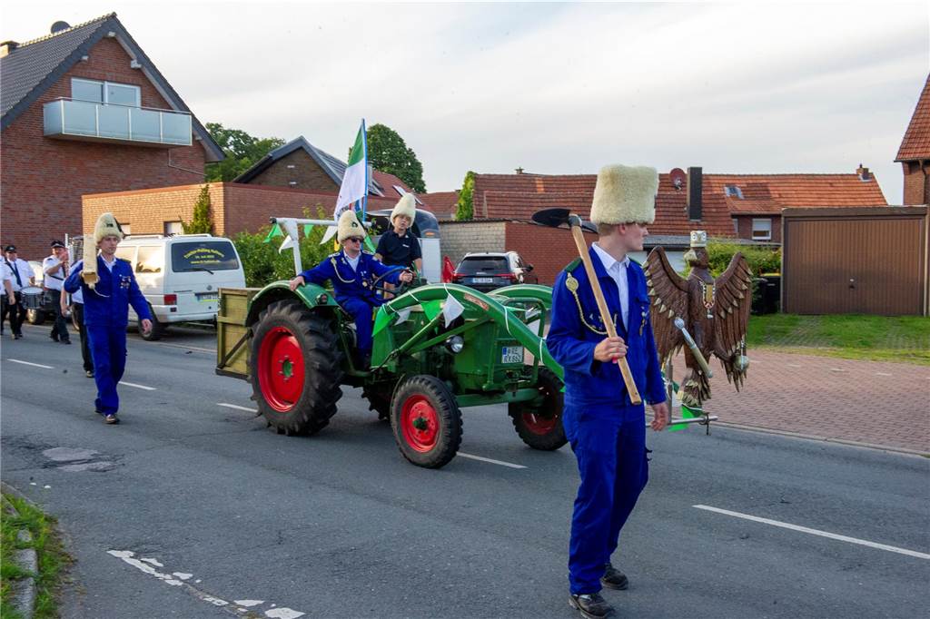 Am Freitagabend hat der Schützenball in Flaesheim stattgefunden.
