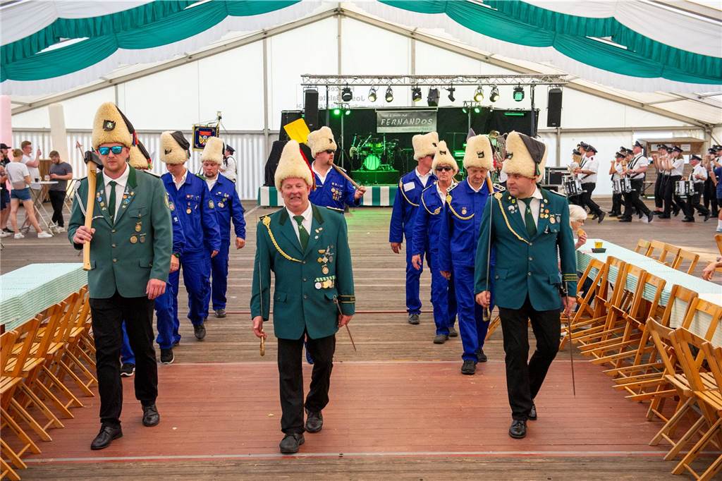 Am Freitagabend hat der Schützenball in Flaesheim stattgefunden.
