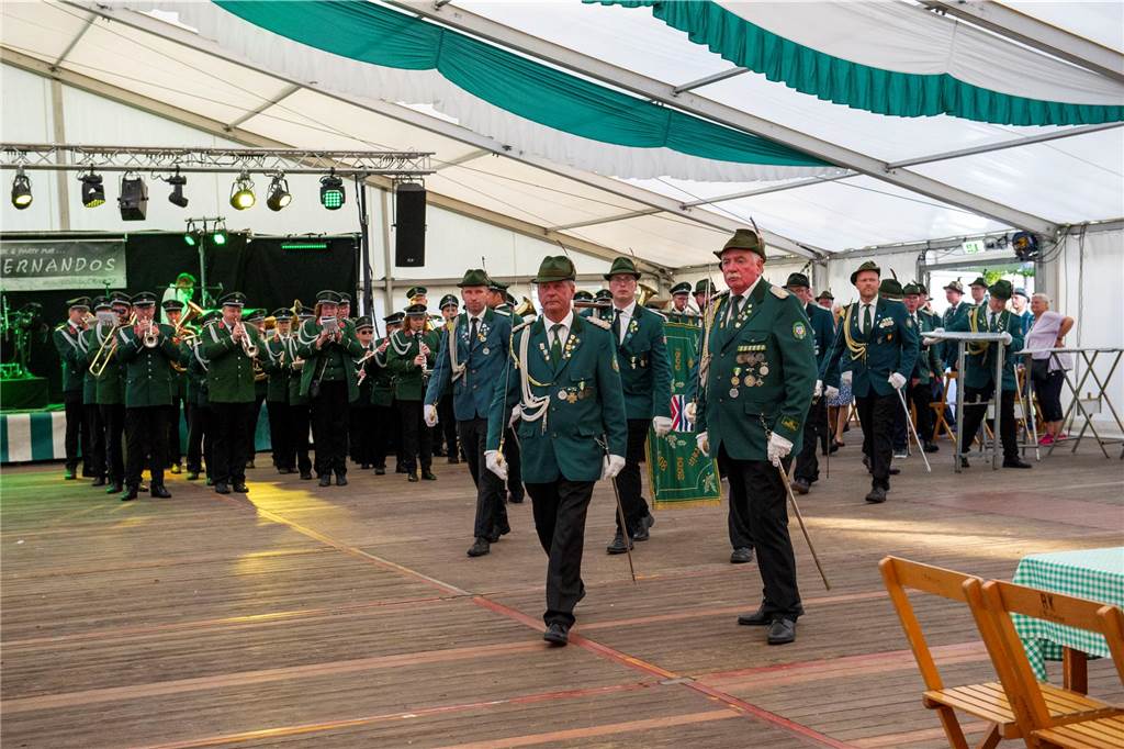 Am Freitagabend hat der Schützenball in Flaesheim stattgefunden.