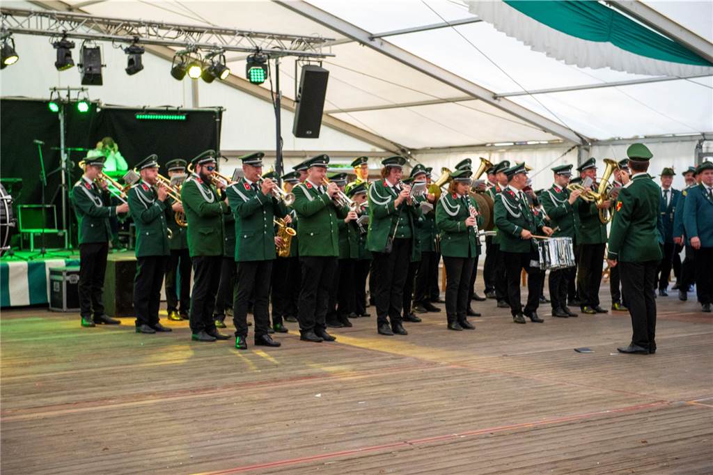 Am Freitagabend hat der Schützenball in Flaesheim stattgefunden.