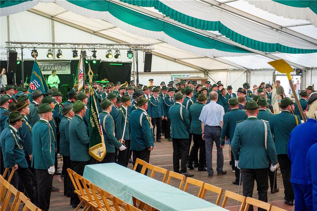 Am Freitagabend hat der Schützenball in Flaesheim stattgefunden.