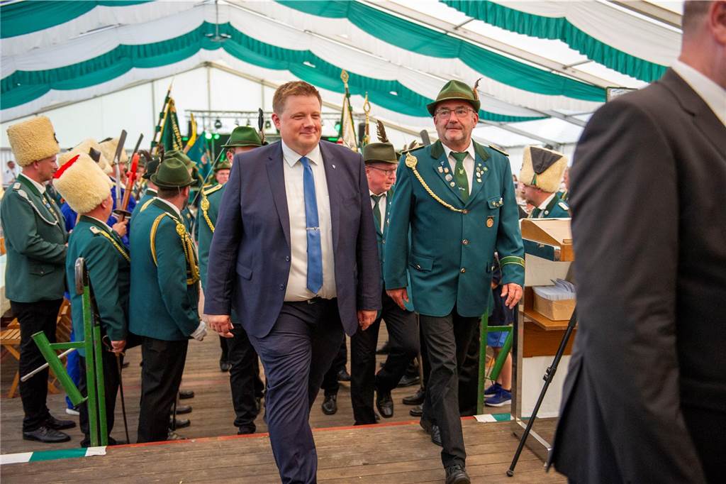Am Freitagabend hat der Schützenball in Flaesheim stattgefunden.