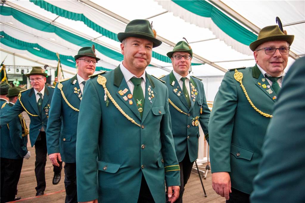 Am Freitagabend hat der Schützenball in Flaesheim stattgefunden.