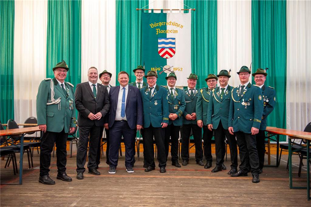 Am Freitagabend hat der Schützenball in Flaesheim stattgefunden.