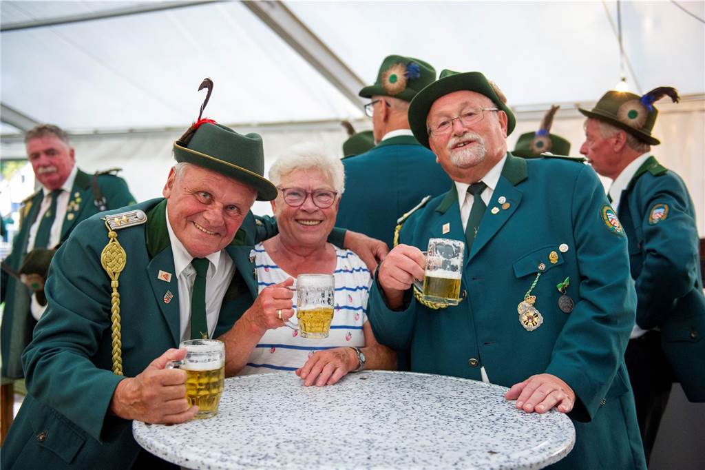 Am Freitagabend hat der Schützenball in Flaesheim stattgefunden.
