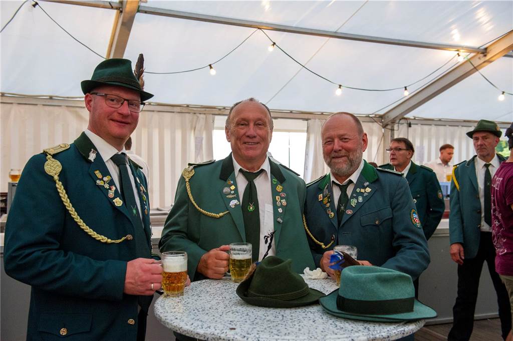 Am Freitagabend hat der Schützenball in Flaesheim stattgefunden.