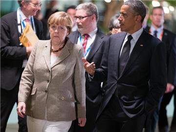 Am Montag empfängt US-Präsident Barack Obama Angela Merkel im Weißen Haus. Foto: Kay Nietfeld/Archiv