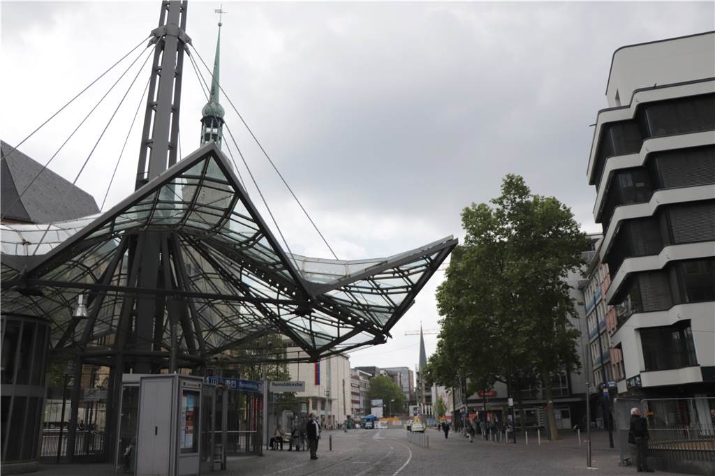 „Boulevard Kampstraße“: Stadt verliert Fördermittel in Millionenhöhe Am Reinoldi-Pylon soll ab Mai 2021 gebaut werden.