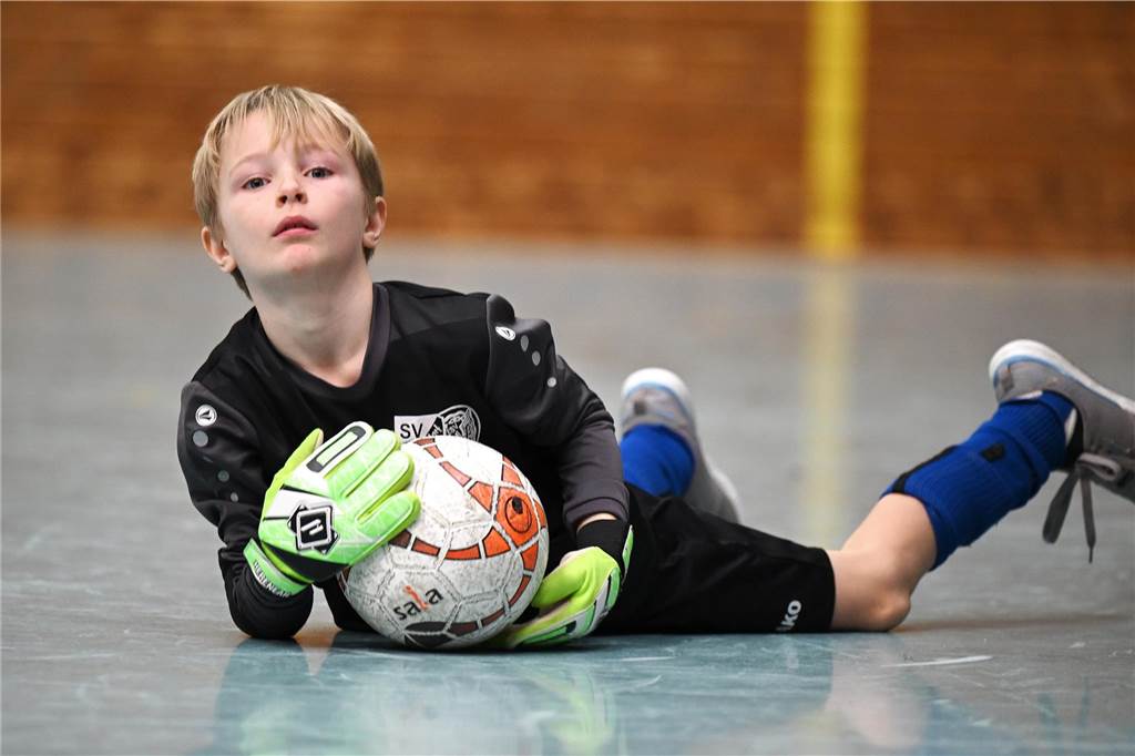 Am Samstag (27. Januar) waren die F-Junioren dran: In der Dreifachhalle wurde die Hallenfußball-Stadtmeisterschaft wieder als Spielfest ausgetragen.