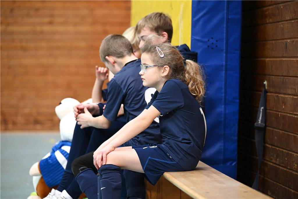 Am Samstag (27. Januar) waren die F-Junioren dran: In der Dreifachhalle wurde die Hallenfußball-Stadtmeisterschaft wieder als Spielfest ausgetragen.