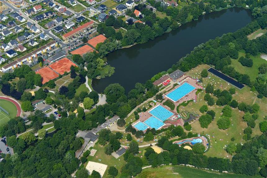 Am Samstag endete die Saison im Lüner Freibad Cappenberger See. 