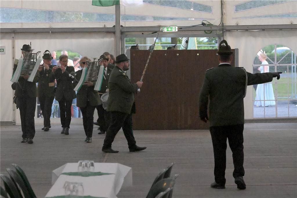 Am Samstagabend (31.8.) feierte die Bürgerschützengilde St. Stephanus Bork den Schützenfestball.