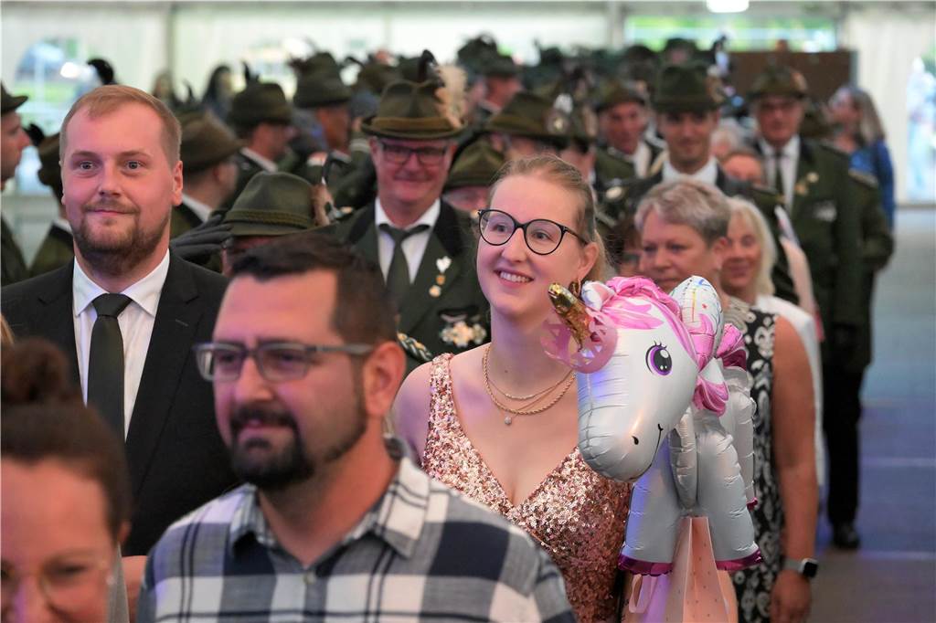 Am Samstagabend (31.8.) feierte die Bürgerschützengilde St. Stephanus Bork den Königsball.
