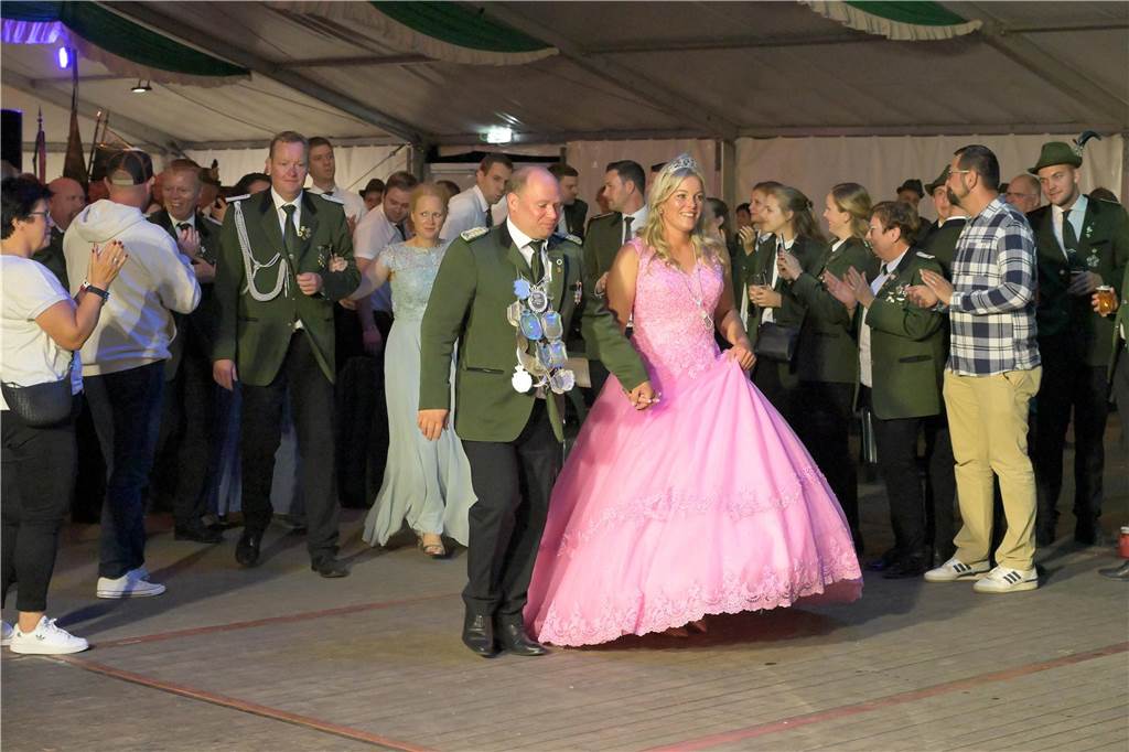 Am Samstagabend (31.8.) feierte die Bürgerschützengilde St. Stephanus Bork den Schützenfestball.