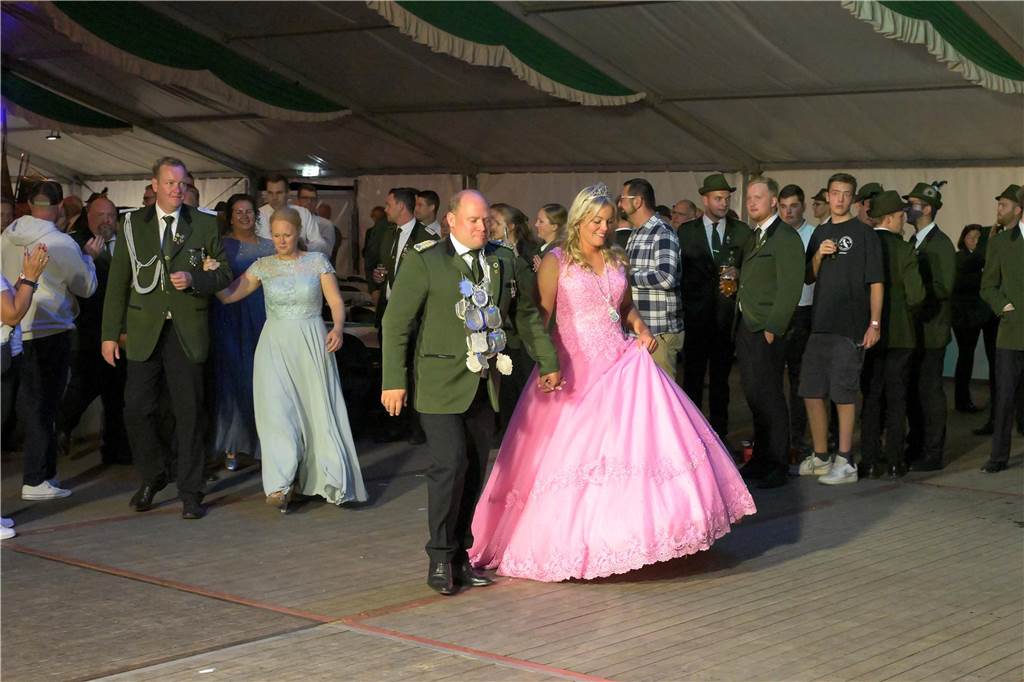Am Samstagabend (31.8.) feierte die Bürgerschützengilde St. Stephanus Bork den Schützenfestball.