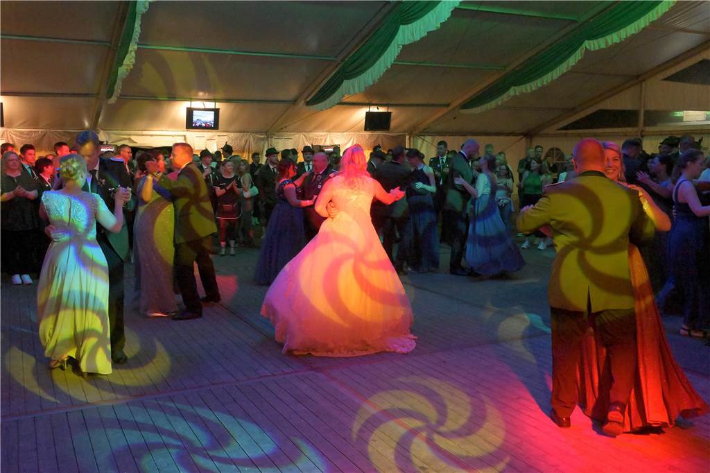 Am Samstagabend (31.8.) feierte die Bürgerschützengilde St. Stephanus Bork den Schützenfestball.