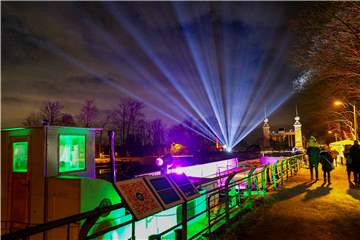 Am Schiffshebewerk ging am Wochenende der Weihnachtsmarkt über die Bühne.