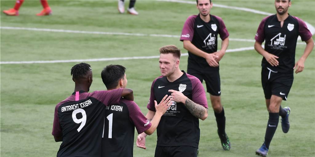 Kreisliga A: Erster Trainerwechsel ist perfekt - das macht Aufgabe für Ickern nicht einfach Am siebten Spieltag der Kreisliga A trifft die Eintracht Ickern, hier beim Torjubel bei der Stadtmeisterschaft, auf den DSC Wanne II. Bei dem trat jüngst der Trainer zurück.